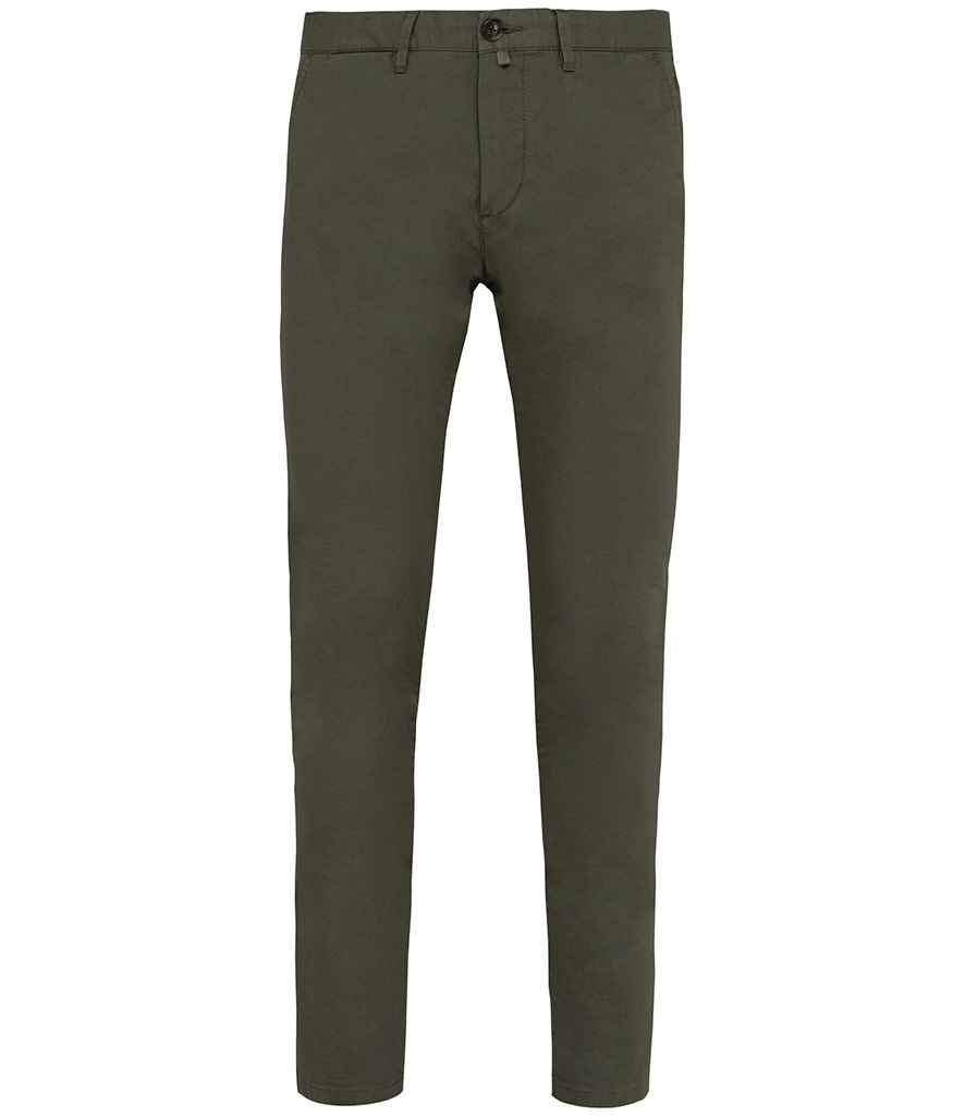 Native Spirit Chino Trousers in Organic Khaki
