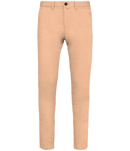 Native Spirit Chino Trousers in Pastel Apricot