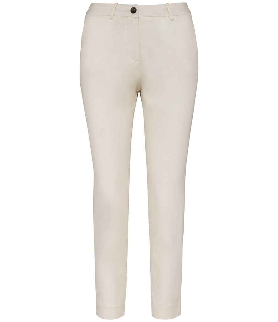 Native Spirit Ladies Chino Trousers in Ivory