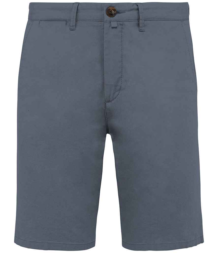 Native Spirit Chino Shorts in Mineral Grey