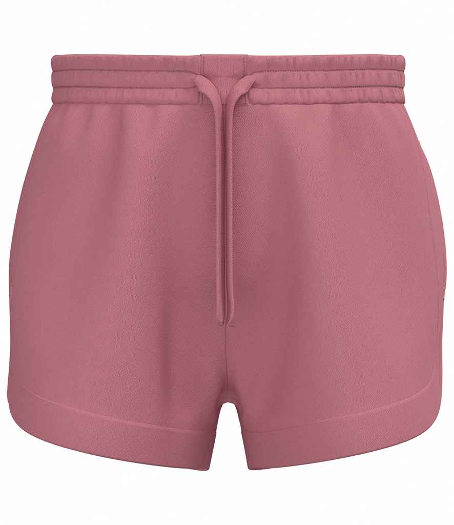 Native Spirit Ladies French Terry Shorts in Antique Rose