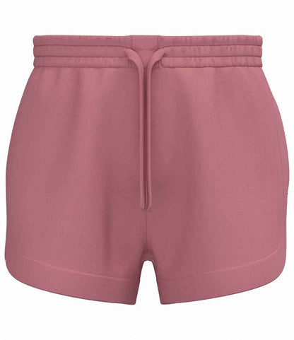 Native Spirit Ladies French Terry Shorts in Antique Rose