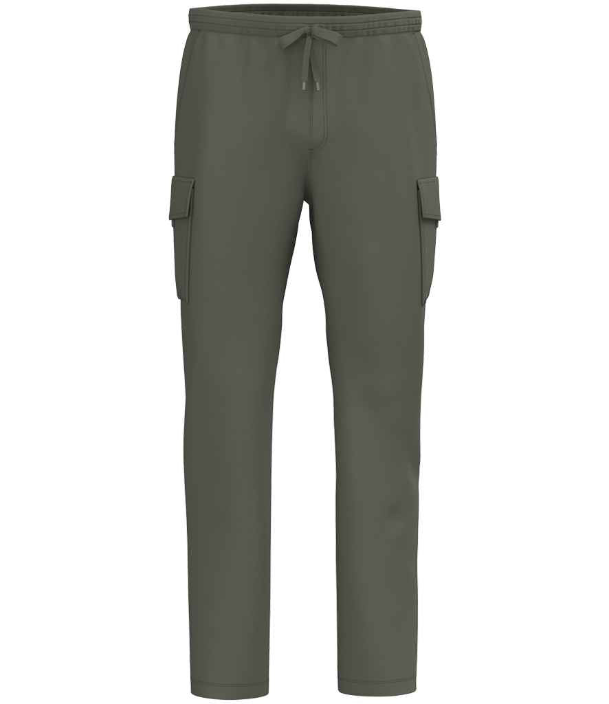 Native Spirit French Terry Washed Cargo Trousers