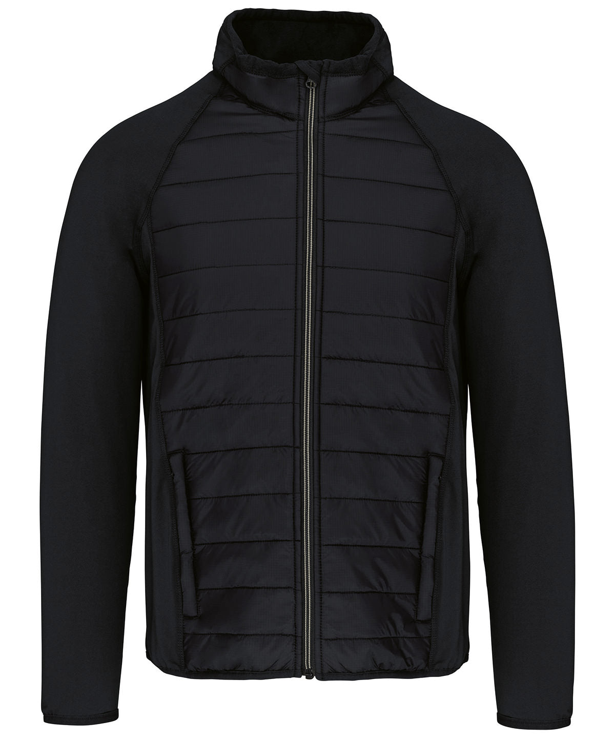 Kariban Proact Dual-fabric sports jacket Dark Royal/Black