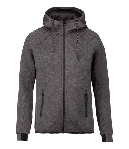Proact Performance Hooded Jacket in Deep Grey Heather
