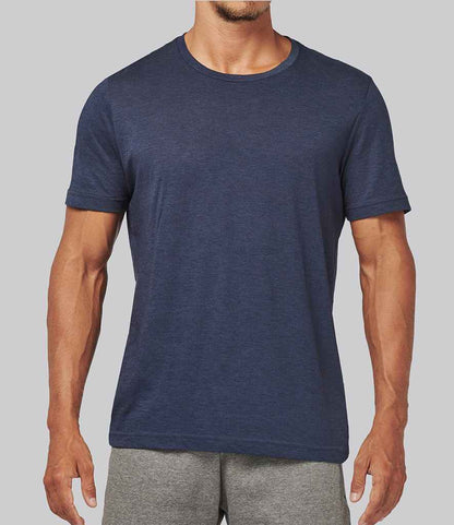 Proact Triblend Sports T-Shirt - French Navy Heather