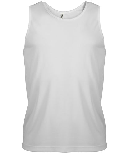 Kariban Proact Men's sports vest Lime