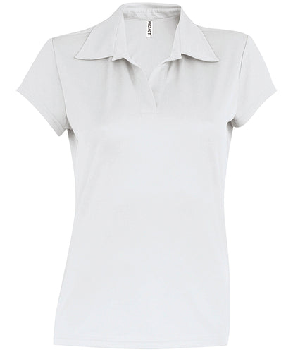 Kariban Proact Ladies' short-sleeved polo shirt Aqua Blue