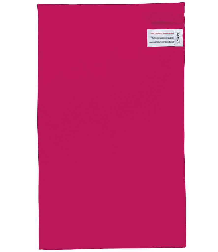 Proact 50 x 100 Microfibre Sports Towel in Fuchsia