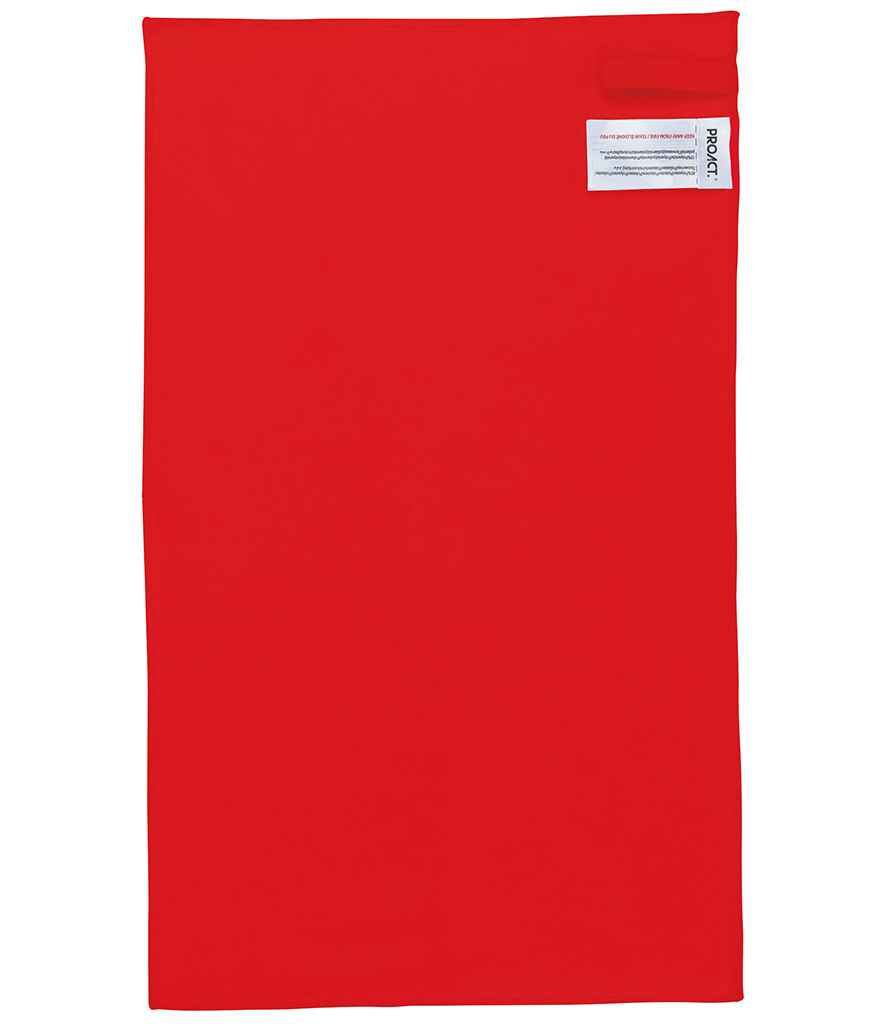 Proact 70 x 120 Microfibre Sports Towel in Red