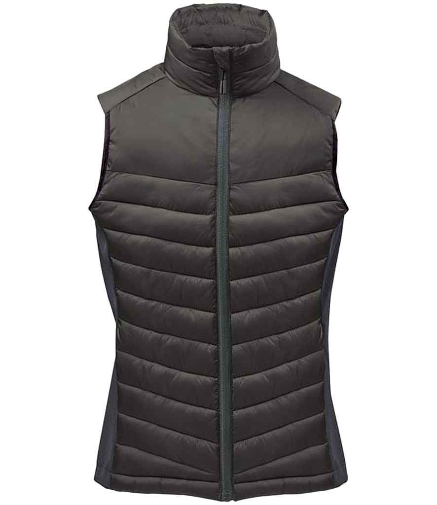 Stormtech Ladies Montserrat Thermal Bodywarmer in Black/Granite