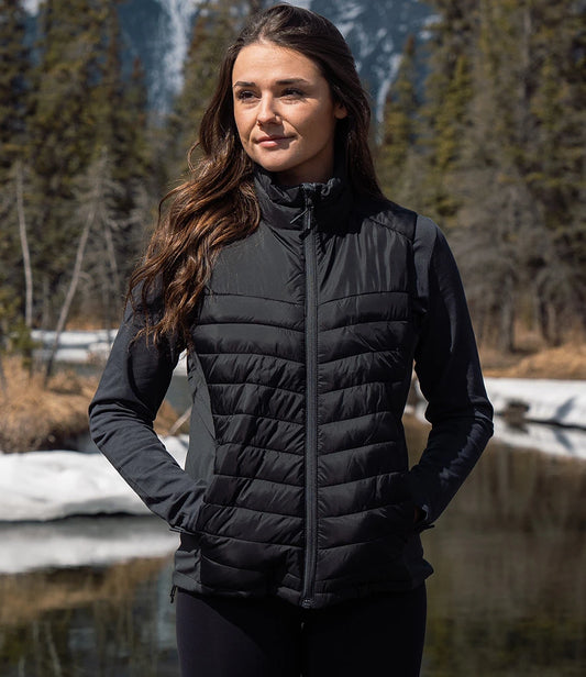 Stormtech Ladies Montserrat Thermal Bodywarmer - Black/Granite - Model