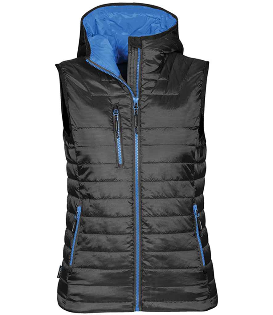 Stormtech Stormtech Ladies Gravity Bodywarmer Black/Marine Blue