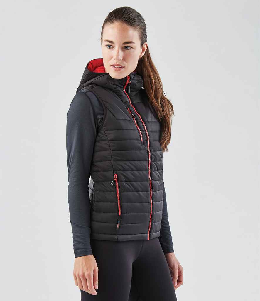 Stormtech Stormtech Ladies Gravity Bodywarmer Black/True Red