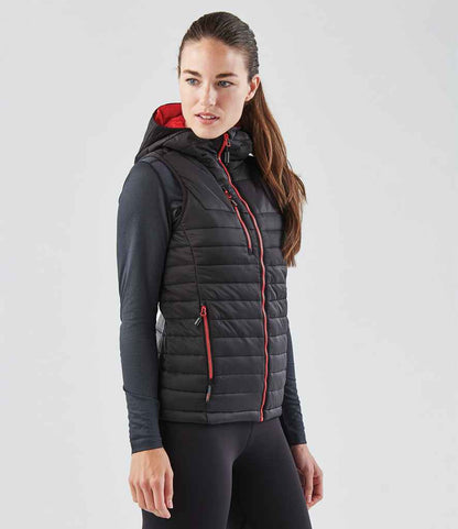 Stormtech Stormtech Ladies Gravity Bodywarmer Black/True Red
