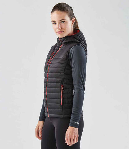 Stormtech Stormtech Ladies Gravity Bodywarmer Black/True Red