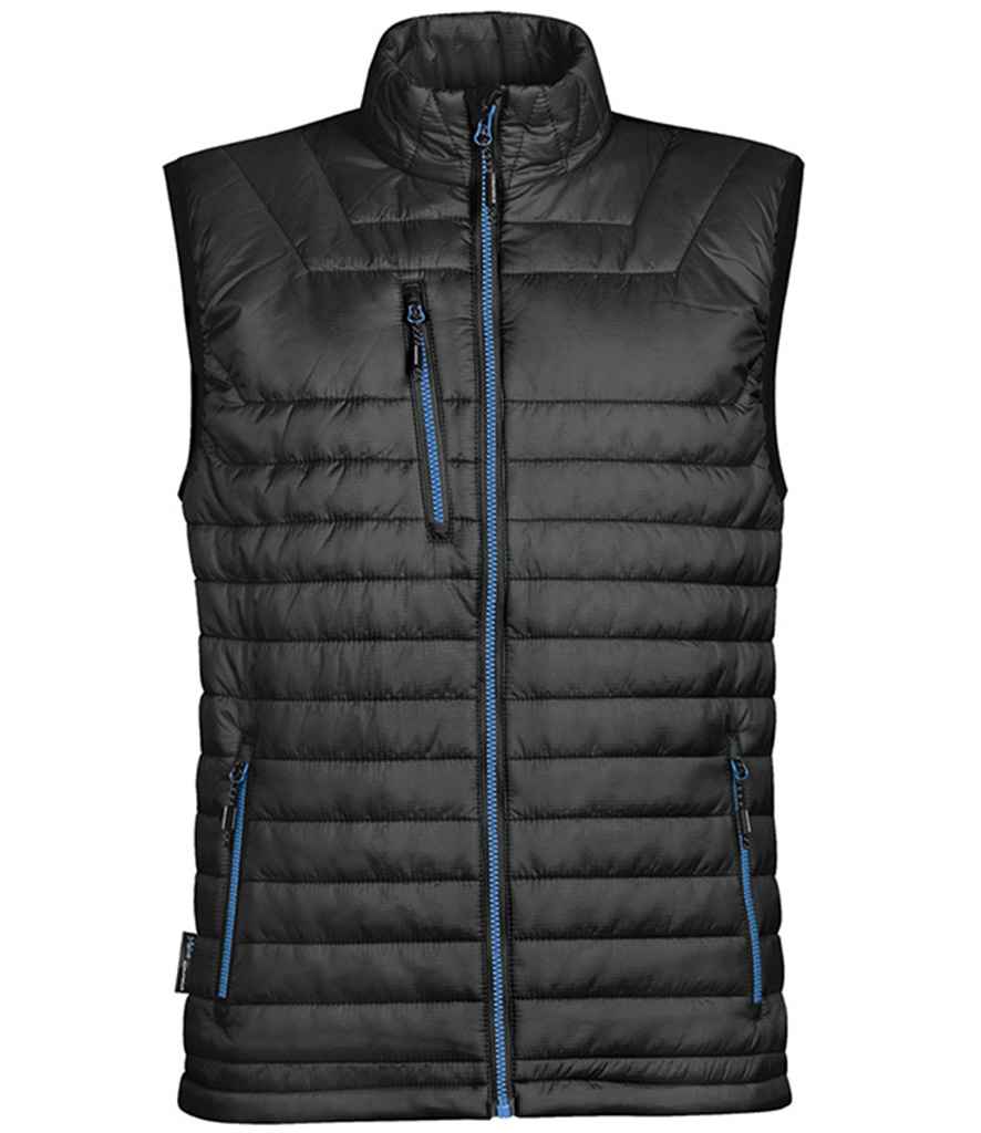 Stormtech Gravity Thermal Bodywarmer in Black/Marine Blue