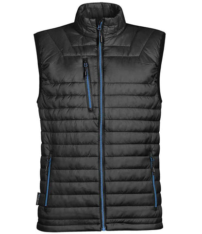 Stormtech Gravity Thermal Bodywarmer in Black/Marine Blue
