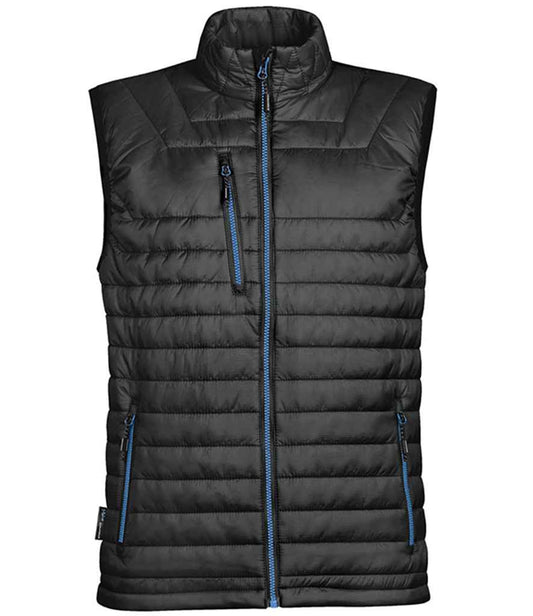 Stormtech Gravity Thermal Bodywarmer in Black/Marine Blue
