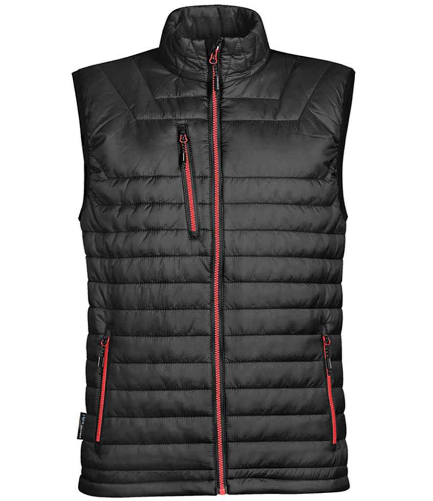 Stormtech Gravity Thermal Bodywarmer in Black/True Red