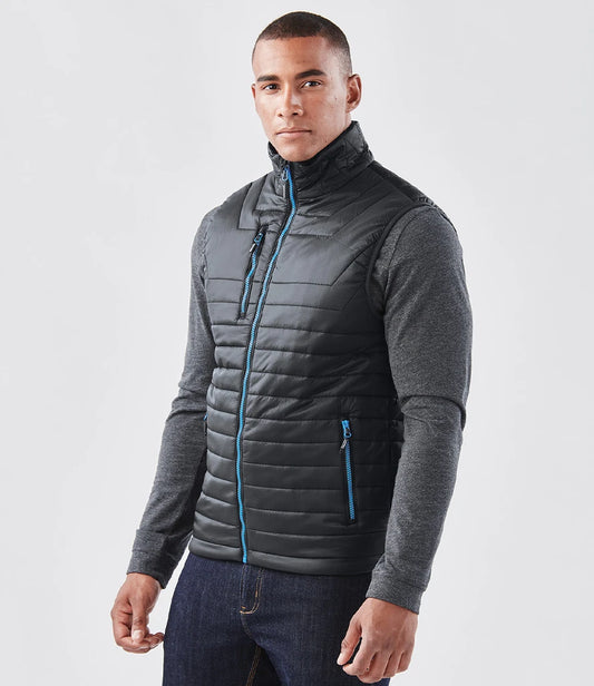 Stormtech Gravity Thermal Bodywarmer - Black/Marine Blue - Model