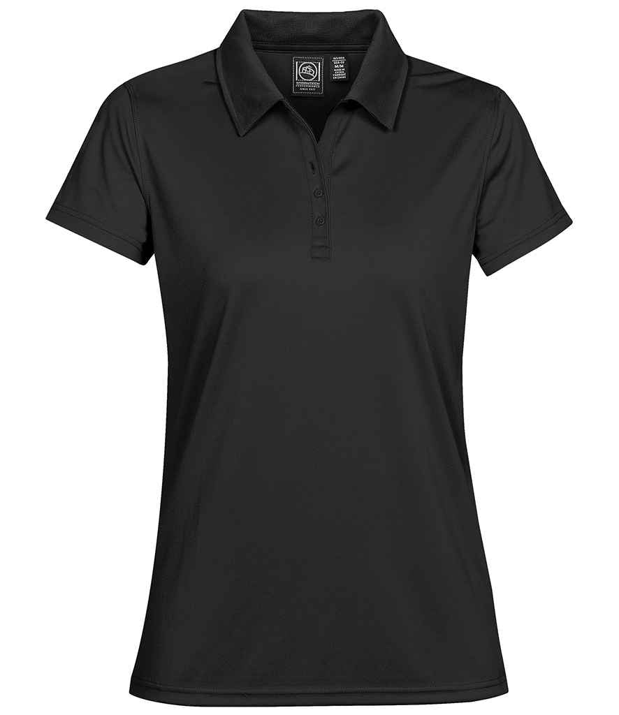 Stormtech Ladies Eclipse H2X-DRY® Piqué Polo Shirt in Black