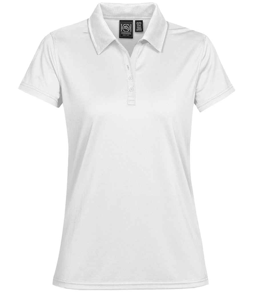 Stormtech Ladies Eclipse H2X-DRY® Piqué Polo Shirt in White