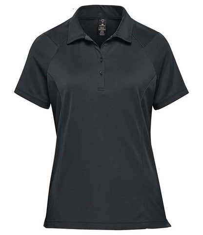 Stormtech Ladies Milano Sports Polo Shirt in Black
