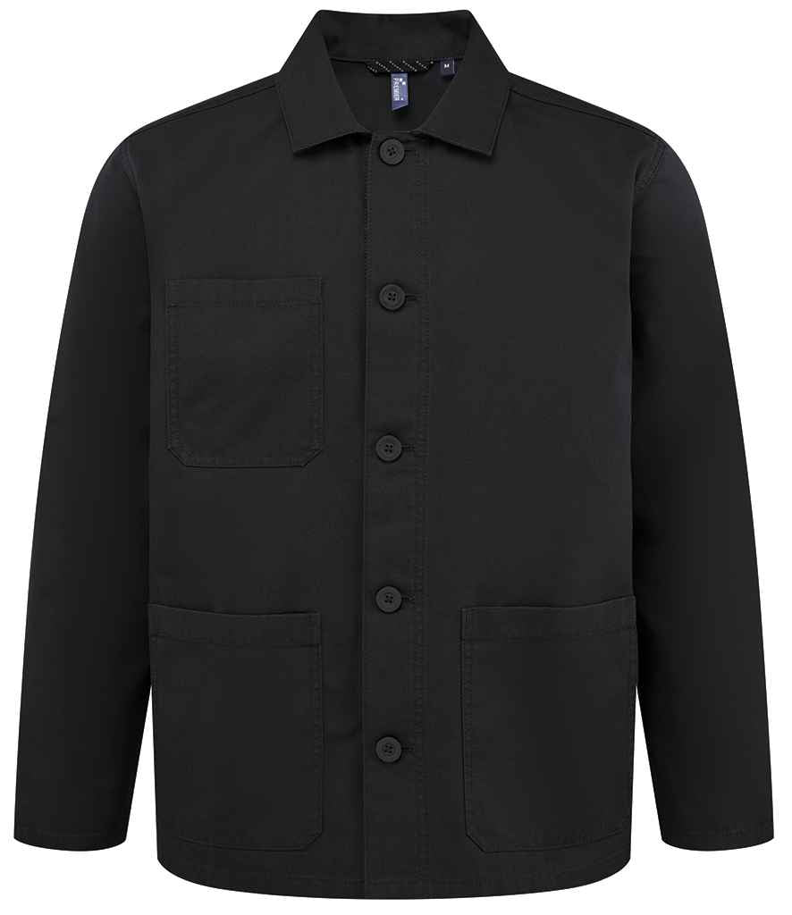 Premier Premier Unisex Utility 2.0 Chore Jacket Stay Black