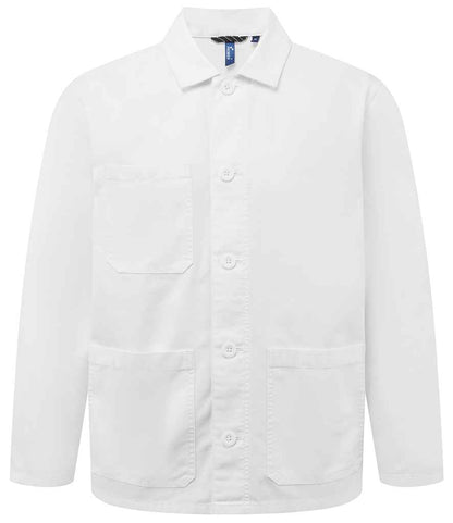 Premier Premier Unisex Utility 2.0 Chore Jacket White