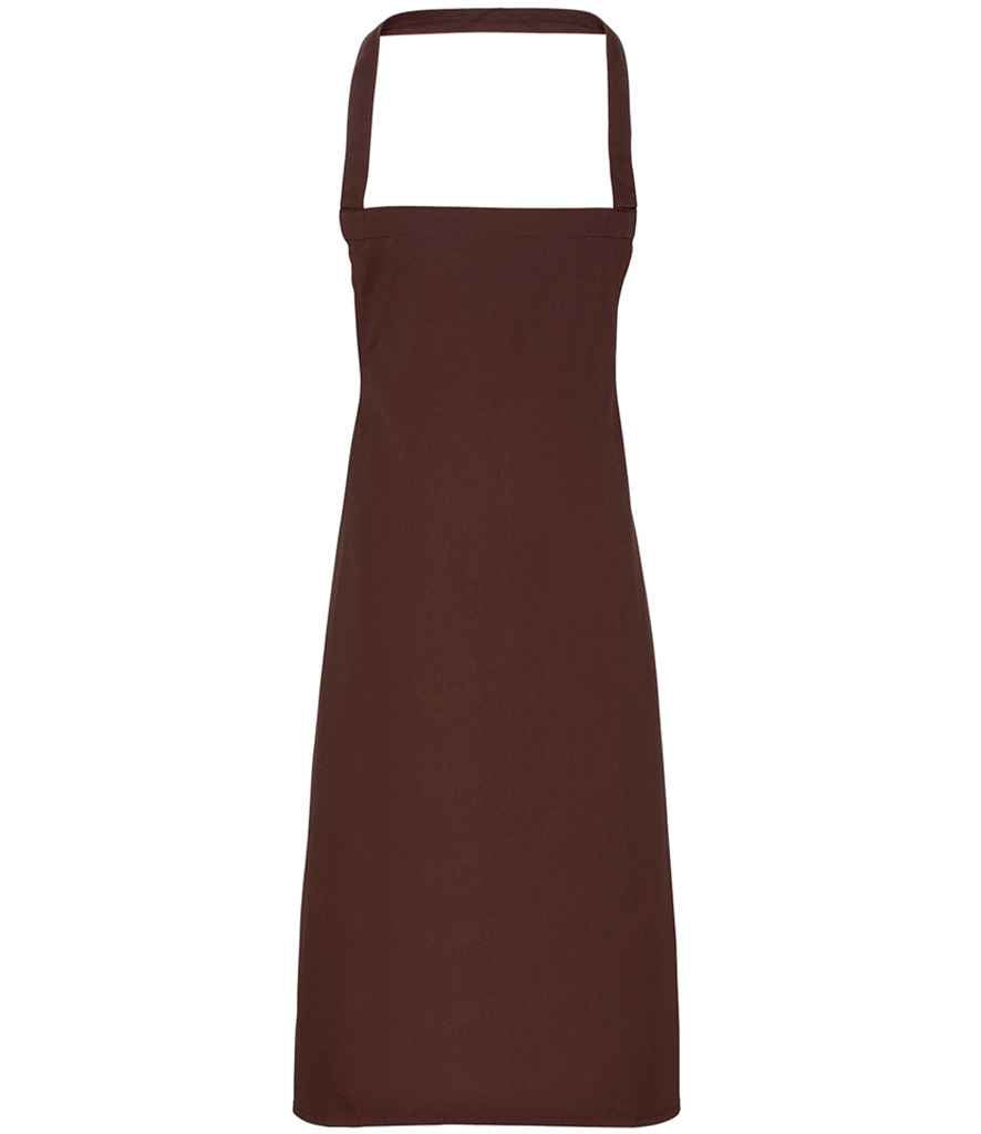Premier Organic Cotton Bib Apron in Burgundy