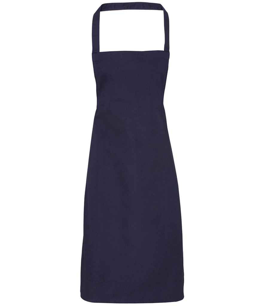 Premier Organic Cotton Bib Apron in Navy