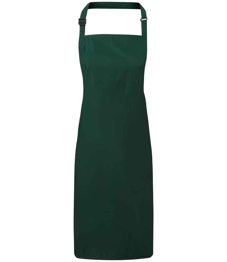 Premier Waterproof Bib Apron in Bottle Green