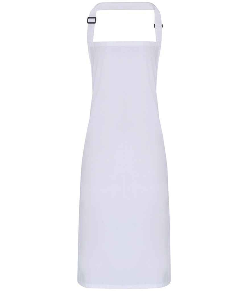 Premier Waterproof Bib Apron in White