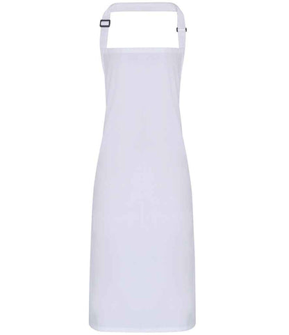 Premier Waterproof Bib Apron in White