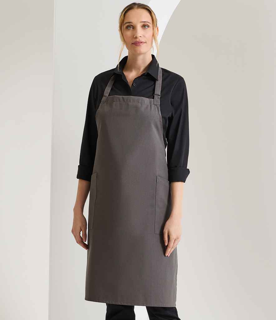 Premier Premier Recycled Polyester and Fairtrade Organic Cotton Bib Apron