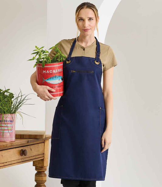 Premier Premier Barley Contrast Stitch Bib Apron