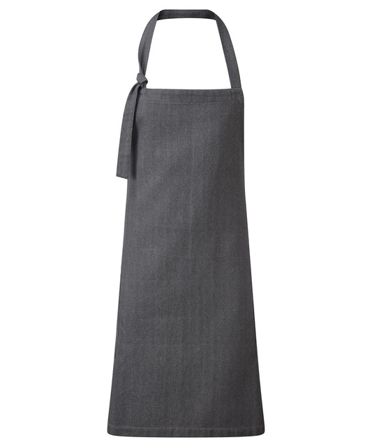 Premier ‘Regenerate’ Bib Apron Grey Denim