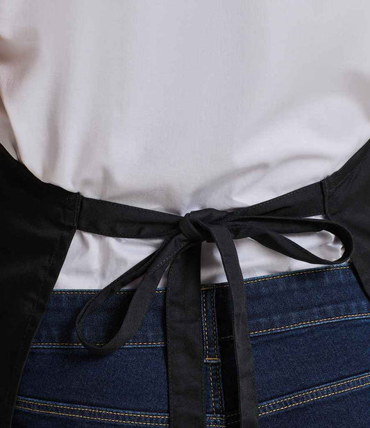 Premier Espresso Bib Apron - model image
