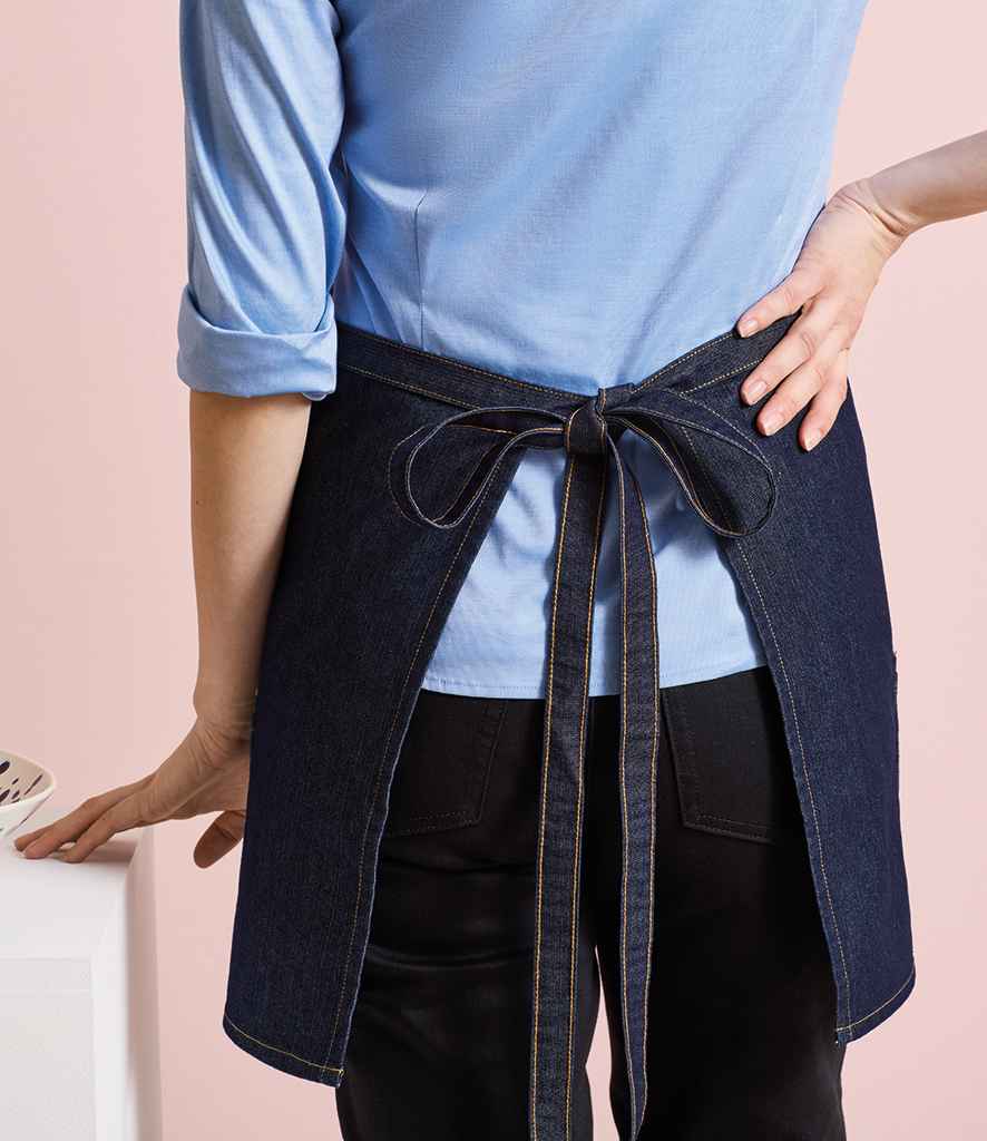 Premier Denim Waist Apron - model image