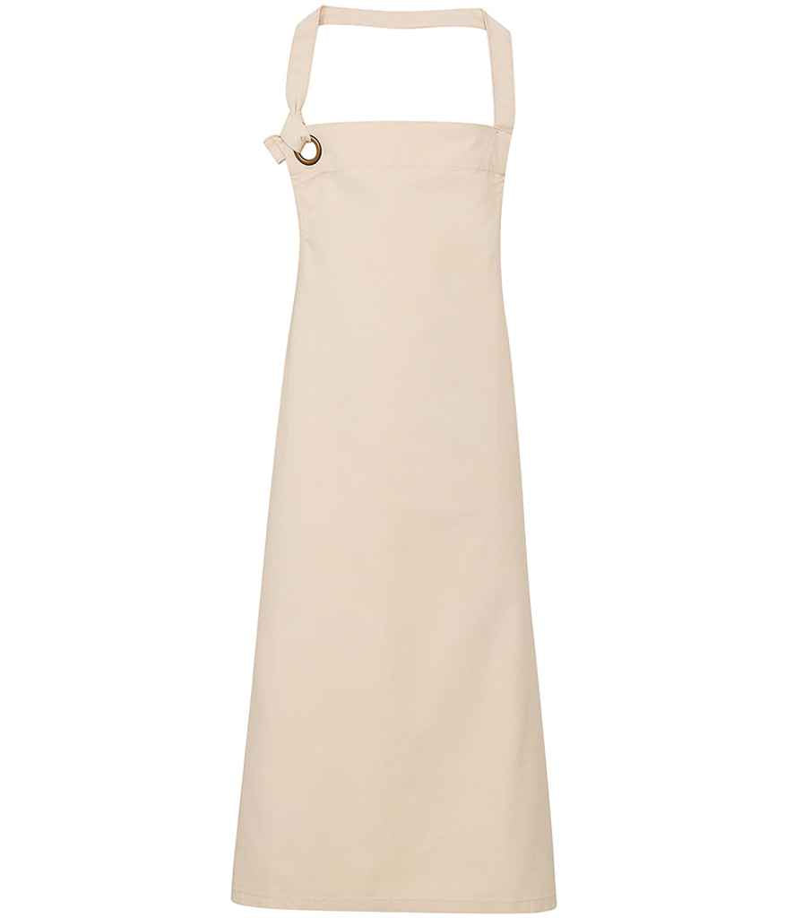 Premier Calibre Bib Apron in Natural