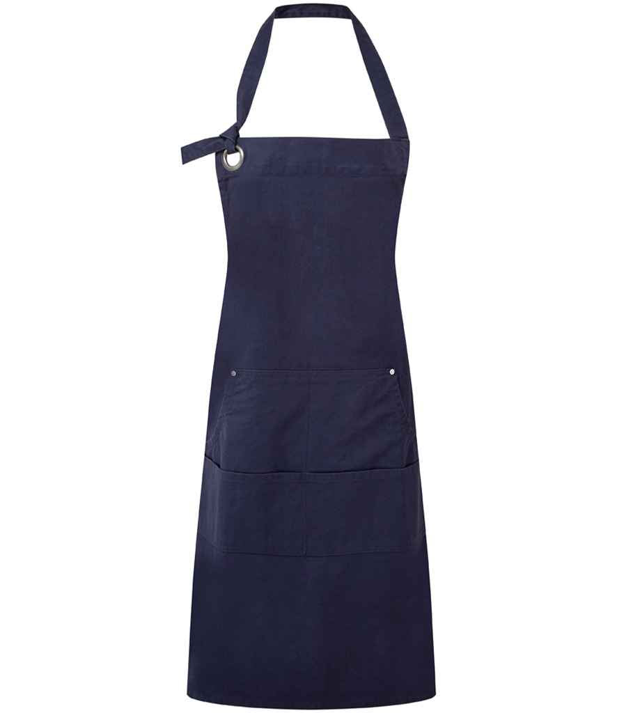Premier Calibre Heavy Canvas Pocket Apron in Navy