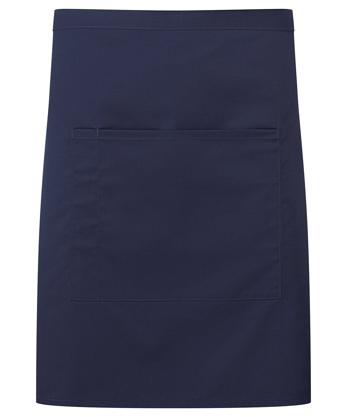 Premier ‘Colours collection’ mid-length pocket apron Navy