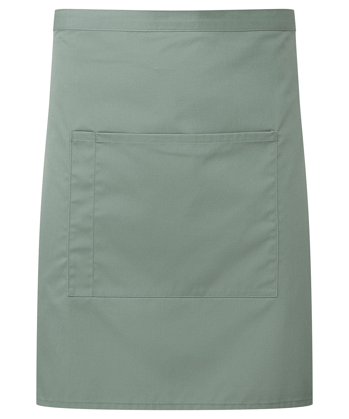 Premier ‘Colours collection’ mid-length pocket apron Sage