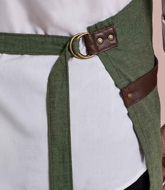 Premier Annex Oxford Bib Apron - model image