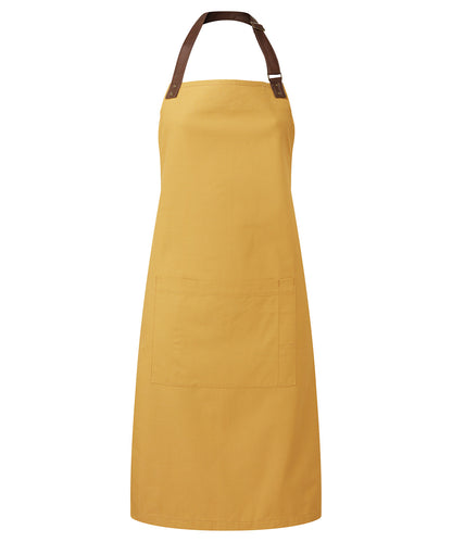 Premier Annex Oxford bib apron Mustard
