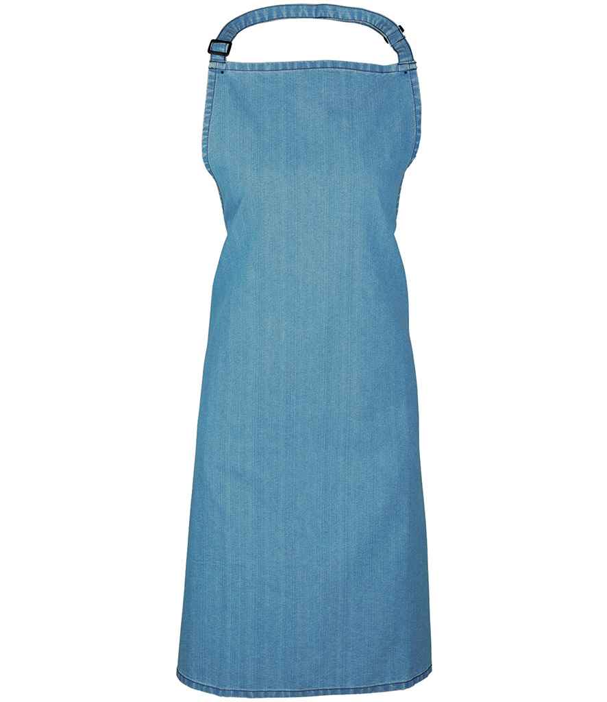 Premier 'Colours' Bib Apron in Blue Denim