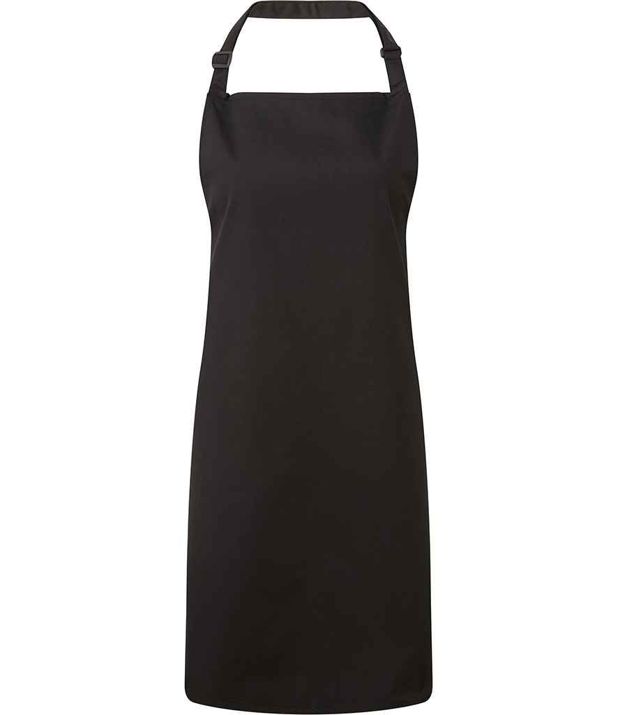 Premier 'Colours' Bib Apron in Black
