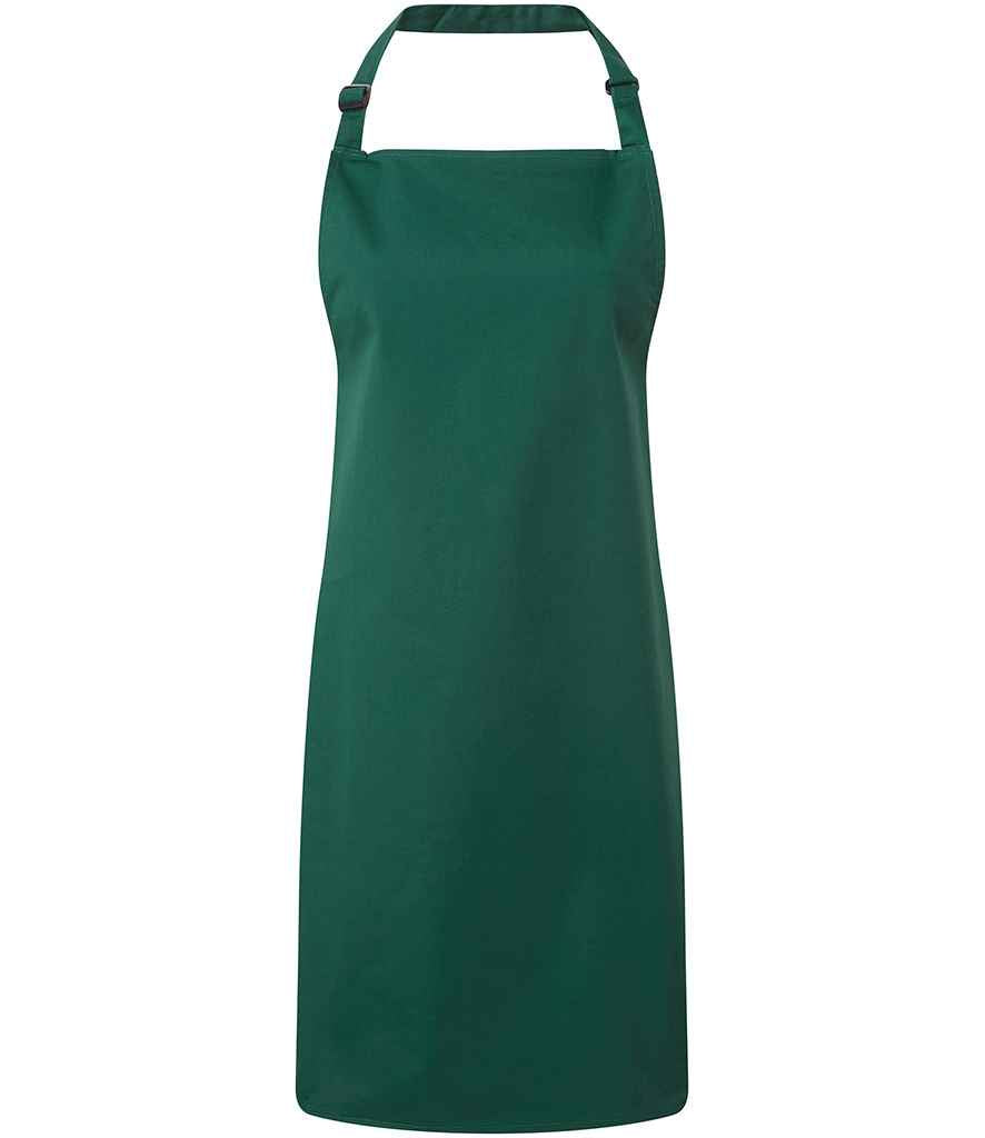 Premier 'Colours' Bib Apron in Bottle Green
