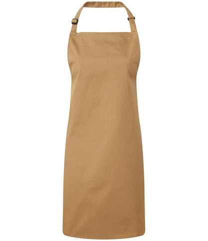 Premier 'Colours' Bib Apron in Camel